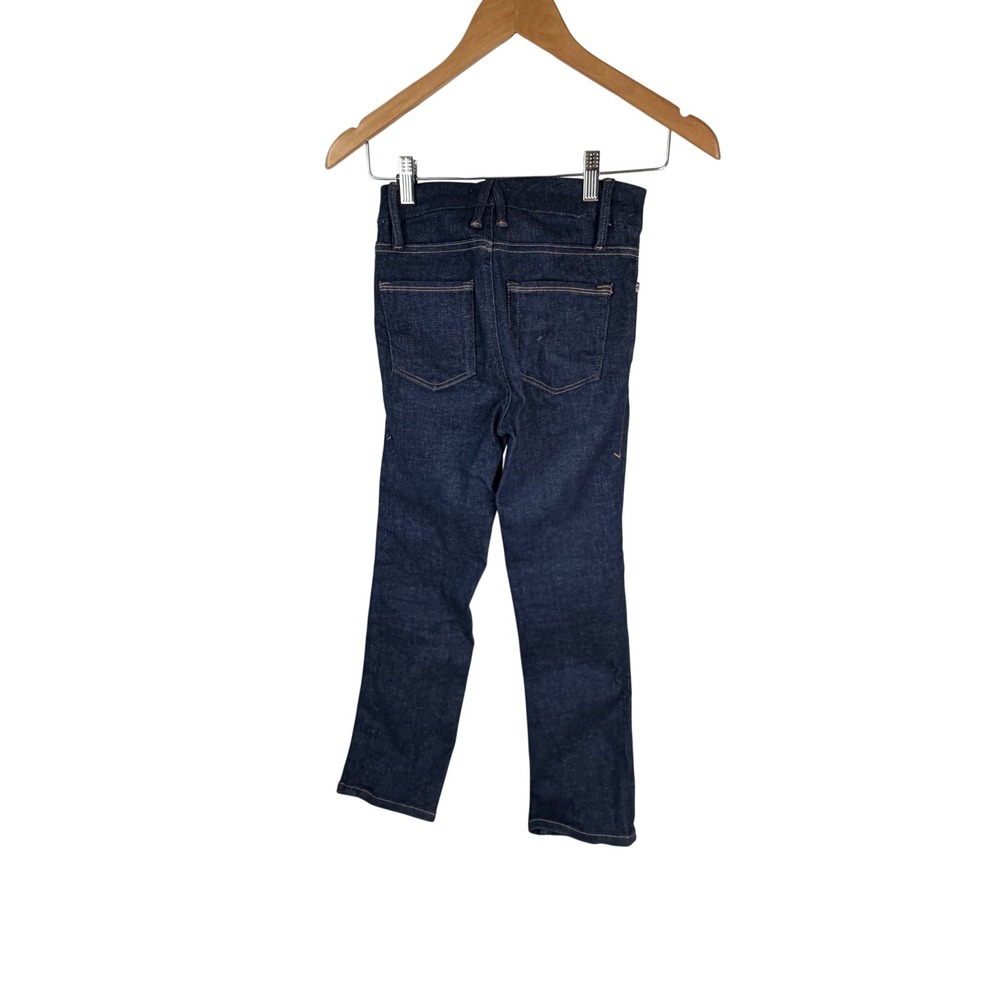Good American NWOT Good Straight Jeans Dark Indigo Blue High Rise 00-4 GAFST226T - Picture 2 of 8
